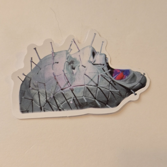 10/$10  Pinhead Sticker with Artistic Design - Picture 1 of 2